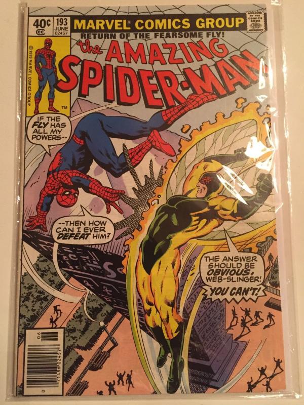 AMAZING SPIDER-MAN V1 #193  1979   THE FLY