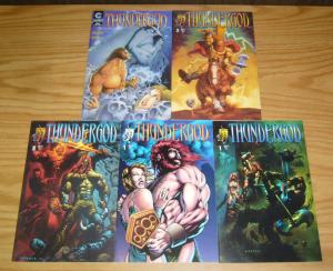 Thundergod #1-3 VF/NM complete series + variant + special ERIC POWELL thor set 2