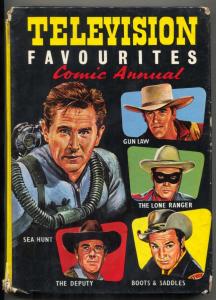 Television Favourites Comic Annual 1959- Sea Hunt- Lone Ranger