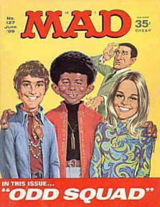 Mad #127 FN ; E.C | Mod Squad magazine