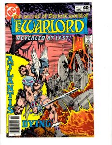 Lot Of 10 Warlord DC Comic Books # 26 27 28 29 30 31 32 33 34 35 CR21