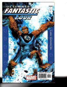 11 Ultimate Fantastic Four Marvel Comic Books # 1 2 (2) 3 4 5 6 7 8 9 10 CR44