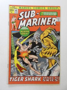 Sub-Mariner #45 (1972) FN Condition! ink fc