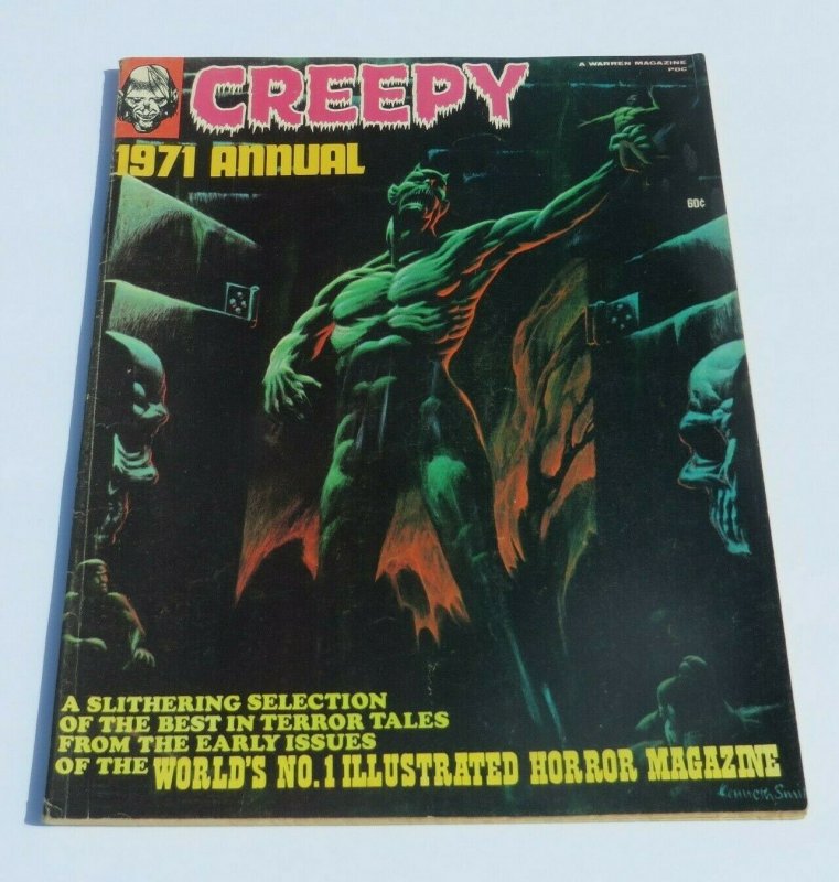 Creepy 1971 Annual FN Horror Magazine Scary Strange Haunted Crazy Spooky Mad