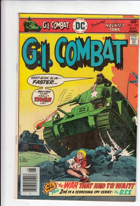 G.I. Combat #193 (Aug-76) VF High-Grade The Haunted Tank