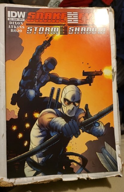 Snake Eyes and Storm Shadow #14 Cover B (2012) abc