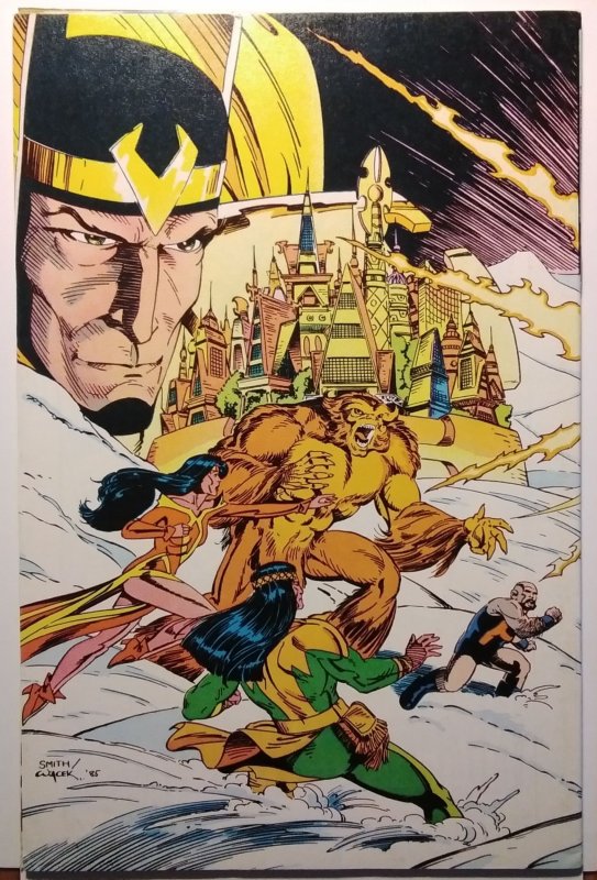 X-Men/Alpha Flight #1 signed Smitty (1985)