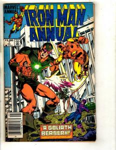 9 Iron Man Marvel Comics Annual 5 6 7 11 12 13 Iron Man Action Hour + J334