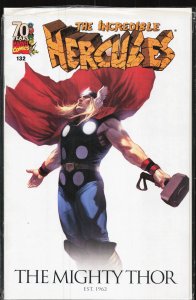 Incredible Hercules #132 Variant Cover (2009) Hercules