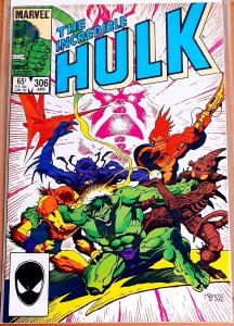 The Incredible Hulk #306 (1985)  [MCU Thunderbolts X-Men Wolverine Deadpool]