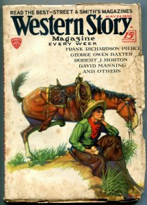 Western Story Pulp May 24 1930- Robert Horton- Frank Richardson Pierce VG