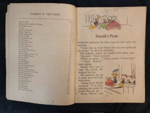 1945 FUNNY STORIES About Donald Duck And Mickey Mouse #714 - Whitman (3/3.5)