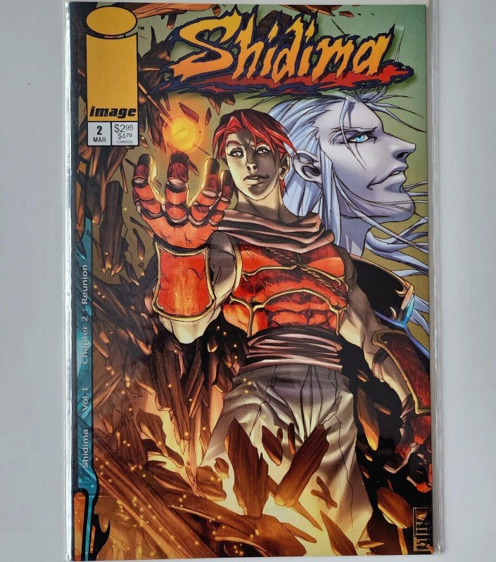 2001 Image Comics Shidima #2 Comic Book Vintage Reunion