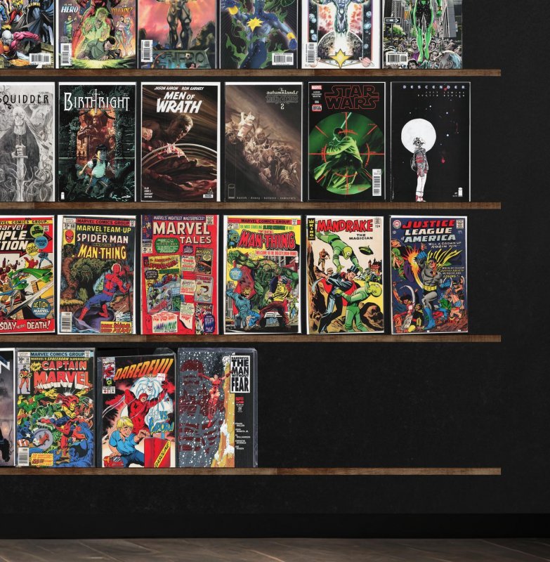 Huge Lot 140+ Comics with Captain Marvel, Batman, Detective Comics & More!