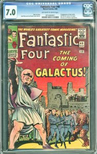 Fantastic Four #48 (1966) CGC Graded 7.0 - 1st App Silver Surfer!