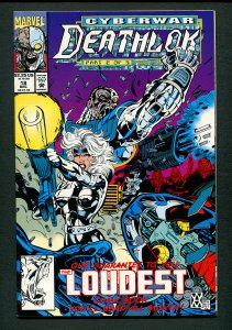 Deathlok #18 ( 9.2 NM+ ) 1st Series / Walter McDaniel Cover & Art / 1992