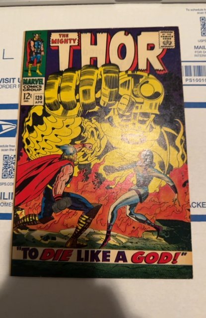 Thor #139 (1967)Jack Kirby-Celestials