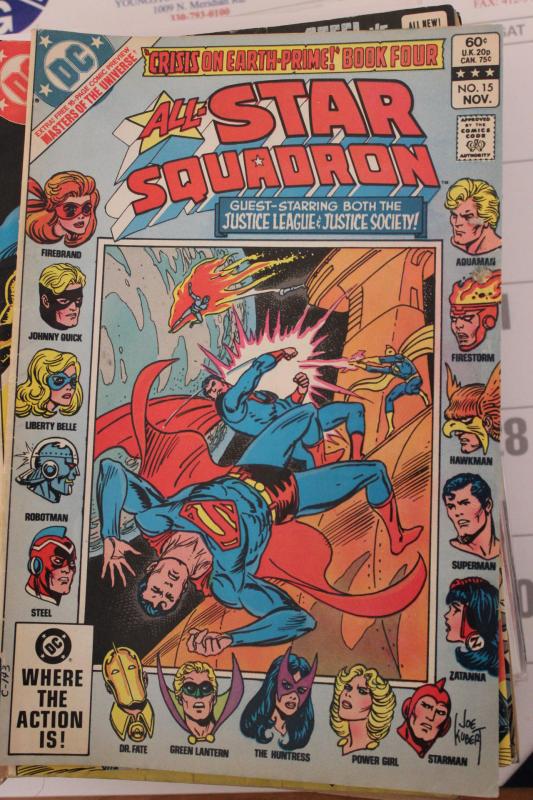 All Star Squadron  #15 VG