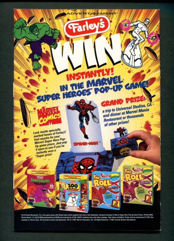 Captain America #3 ( 9.4 NM ) Gatefold Cover / March 1998