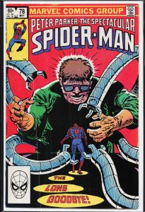 The Spectacular Spider-Man #78 (1983) Spider-Man