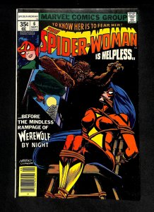 Spider-Woman (1978) #6 Werewolf by Night!