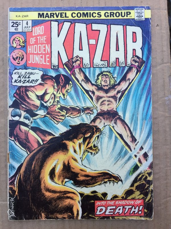 Ka-Zar #4 (1974)