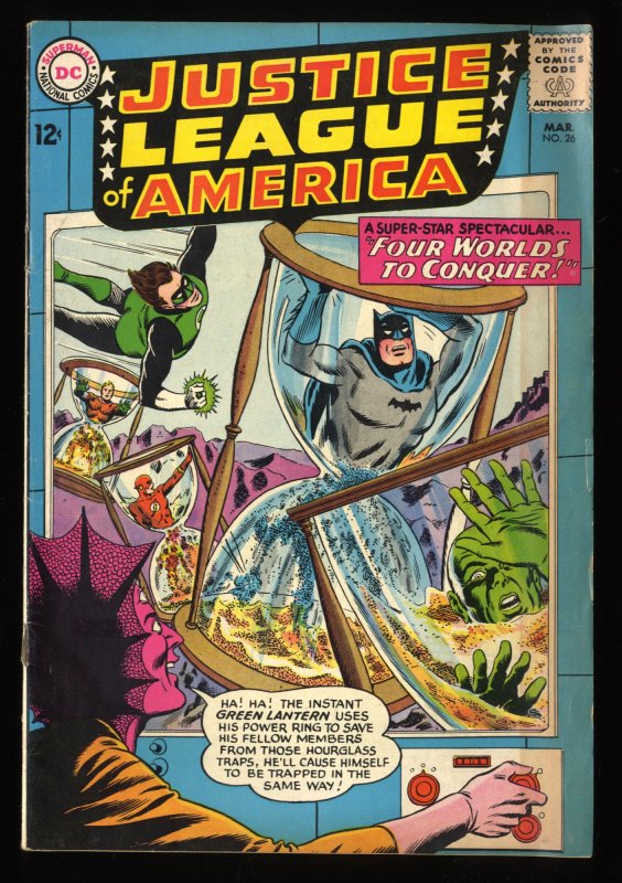 Justice League Of America #26 VG+ 4.5