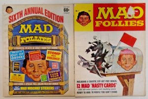 *Mad Follies (1963, of 7) #1, 3-7 (6 books)