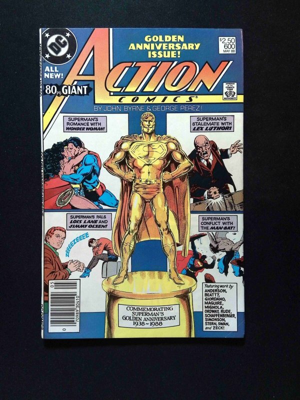 Action Comics #600  DC Comics 1980 VF- Newsstand