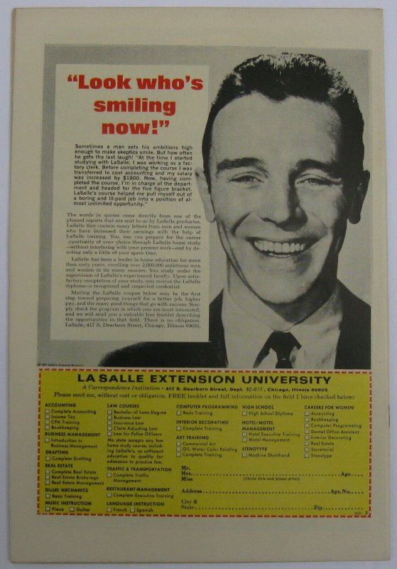 Monsters On The Prowl #20 (Dec 1972, Marvel), VFN condition (8.0)