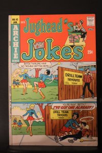 Jughead's Jokes #42  PRICE DROP!  NM- or better! Cheer Leader try out cover...