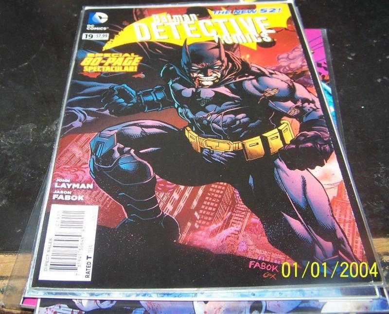 DETECTIVE COMICS # 19 BATMAN  NEW 52 JOKER 1ST PRINT TONY DANIEL