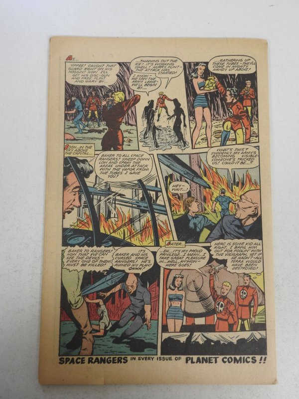Planet Comics #52 (1948) Coverless W/ Repro fc