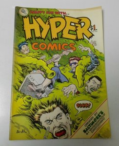 1979 Snappy Fun With... HYPER COMICS #1 FVF 1st Print Kitchen Sink Steve Stiles