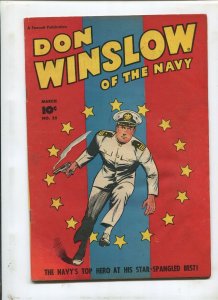 DON WINSLOW OF THE NAVY #55 (6.5) THE PERFECT DISGUISE!