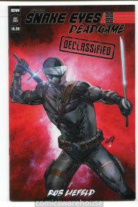 SNAKE EYES DEADGAME DECLASSIFIED (2021 IDW ) #1 NM G51989