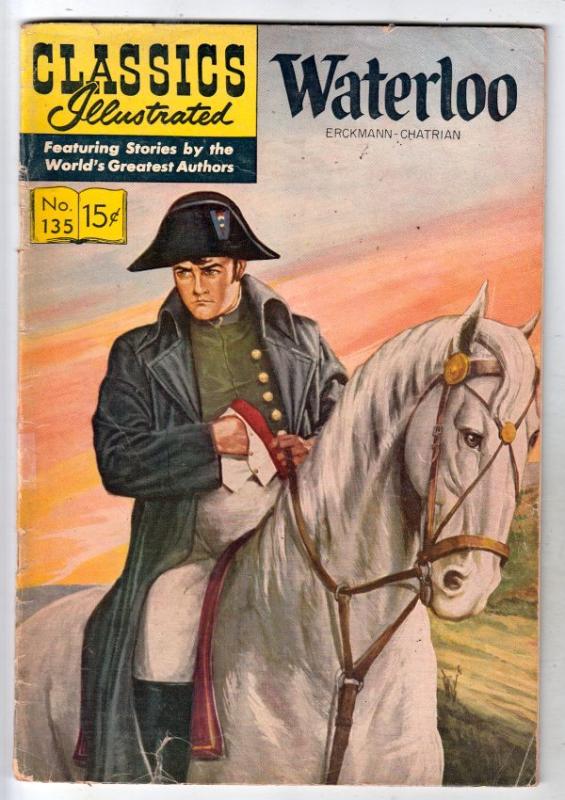 Classics Illustrated #135 (Nov-56) VG+ Affordable-Grade Napolean Bonaparte, J...