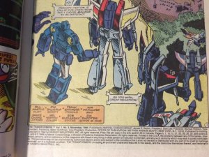 Transformers #2 1984 Optimus Prime Vs Megatron VF+ Marvel