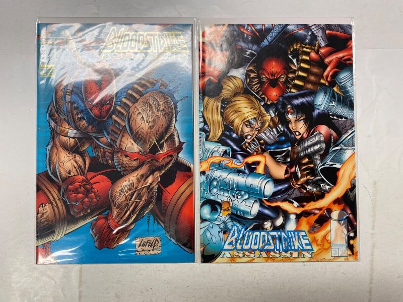 4 IMAGE comic book BloodStrike Assassin #1 3 Brutalists #0 23 54 KM41
