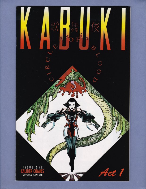 Kabuki Circle of Blood Lot #1 2 3 4 5 Caliber Comics 1995