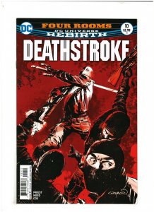 Deathstroke #10 NM- 9.2 DC Rebirth 2017 Cary Nord Cover  