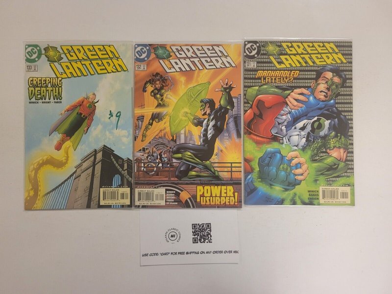 3 Green Lantern DC Comic Books #131 132 133 87 TJ14