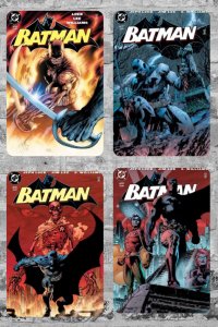 BATMAN #608-619 Complete HUSH FACSIMILE Set Jim Lee Jeph Loeb
