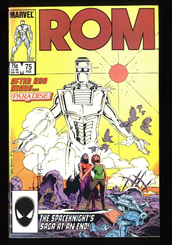 Rom #75 NM+ 9.6 Last ROM Issue!
