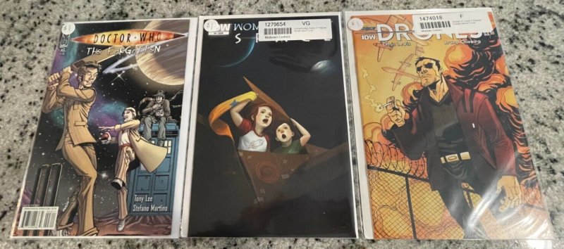 3 IDW Comics Doctor Who # 3 + Worm Space # 3 + Drones # 2 NM 1st Prints 22 J801 