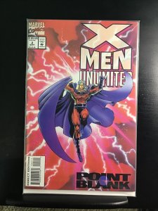 X-Men Unlimited #2 Marvel Comics Point Blank 1993 