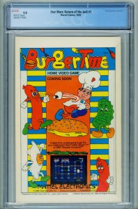 Star Wars The Return of the Jedi #1 CGC 9.8 // 1993 // Marvel // Comic Book