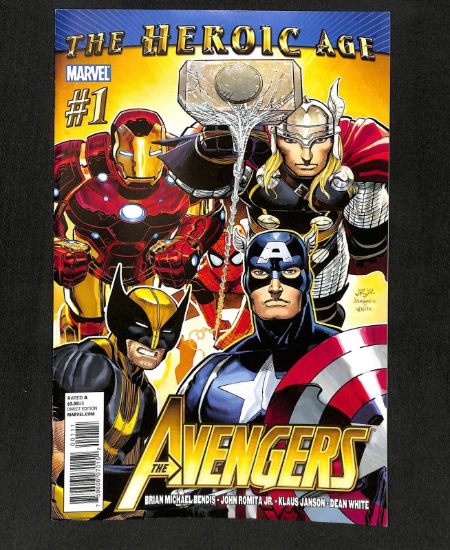 Avengers (2010) #1 1st Azuri T'chala Black Panther!