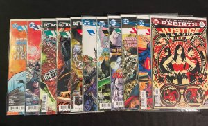 JUSTICE LEAGUE(Rebirth) #1-11, 17-33, 51, 52 VFNM Condition
