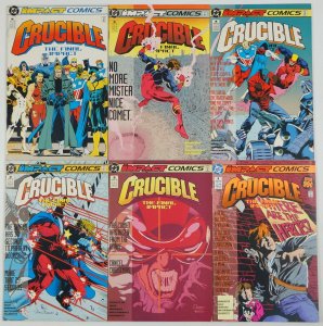Crucible: the Final Impact #1-6 VF/NM complete series - mark waid - joe quesada